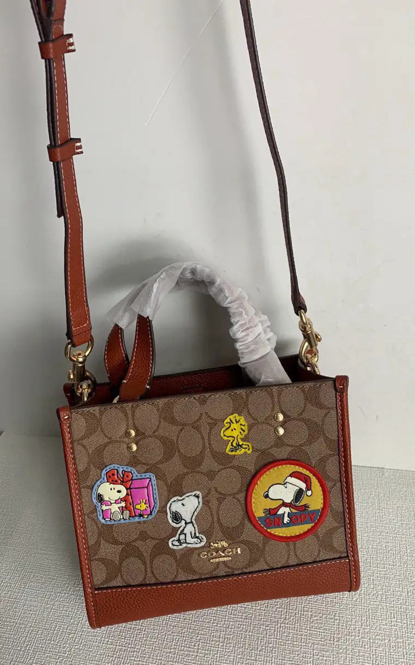 Coach Snoopy Tote Bag - Picture 3 of 8